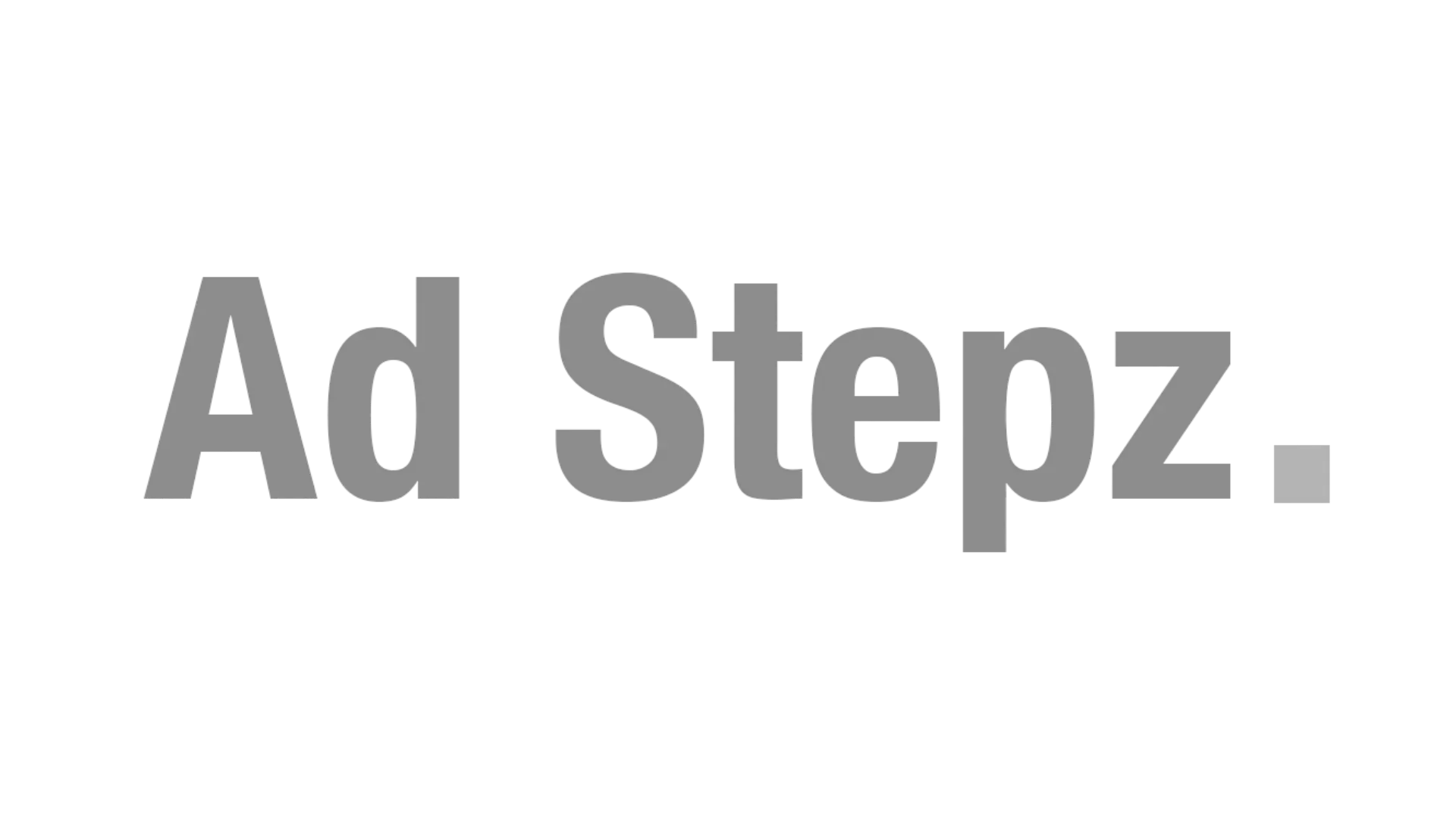 Ad Stepz Logo Grey 2